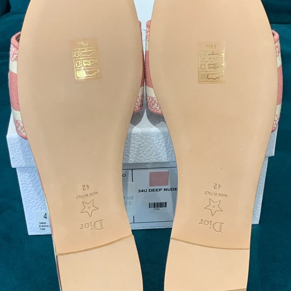 SOLD- Dior Dway Slides Size 42 - Picture 5 of 5